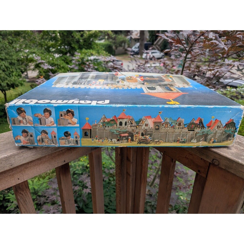 Playmobil 3446 Castle Set Vintage Medievel Knights Prison Castle No Figurines - Picture 4 of 16
